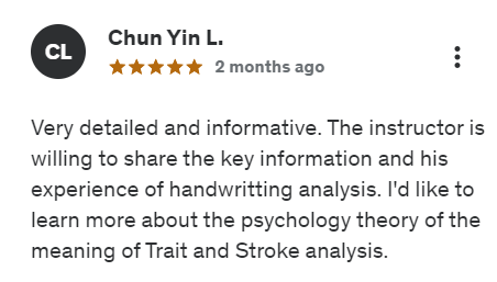 Graphology Course Review